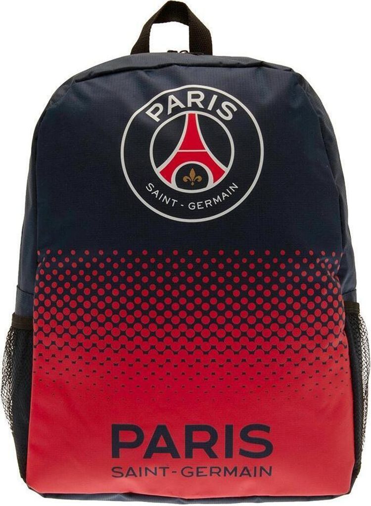 Paris Saint Germain FC - Rucksack, mit Farbverlauf BS3633 (Einheitsgröße) (Rot/Blau)