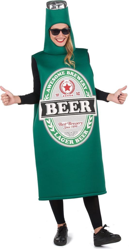 Lustiges Bier-Kostüm für Erwachsene Humor Produktbild 4