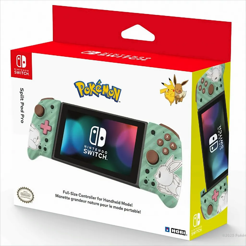 Plus de Drift avec le Split Pad Pro HORI Pikachu & Eevee pour Switch