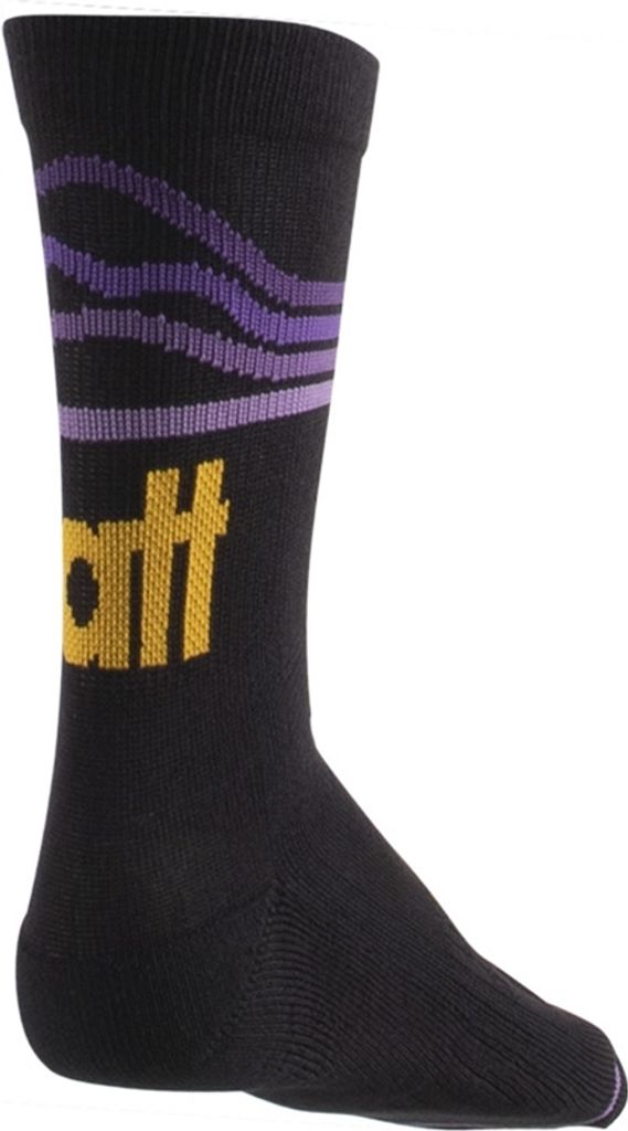 MTB Socken L/XL im Velvet Design mit Coolmax (Polyesterfasern) Technologie und verstärktem Knöchel