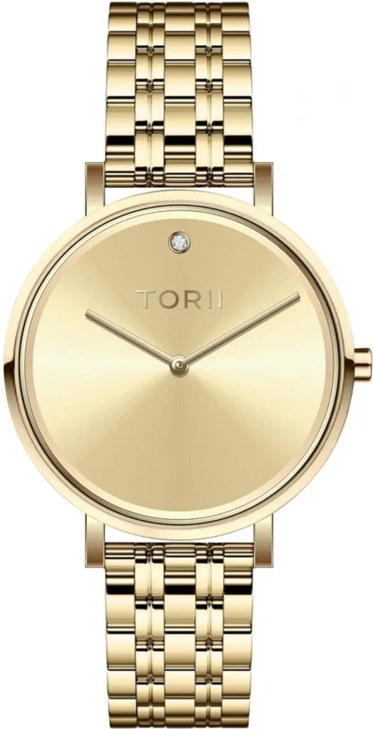 Montre-bracelet pour femme TORII G32GB.P1 en maille milanaise dorée