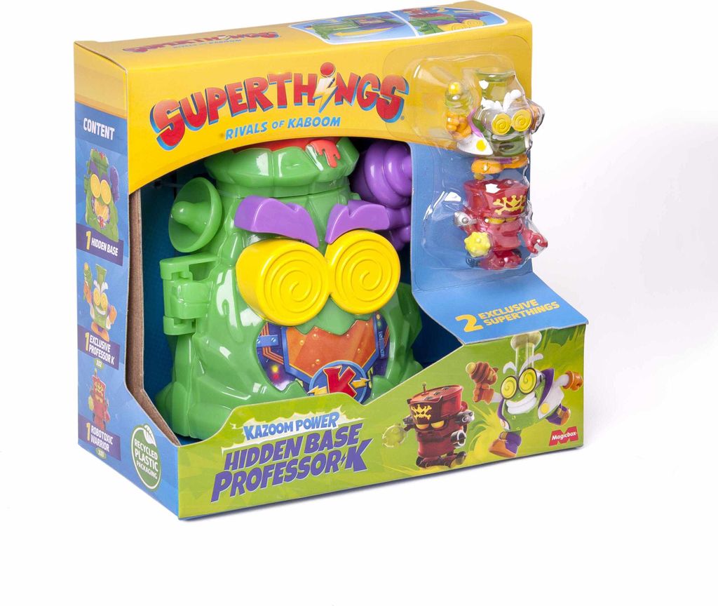 Superthings Kazoom Power Hidden Base Professor K Produktbild 