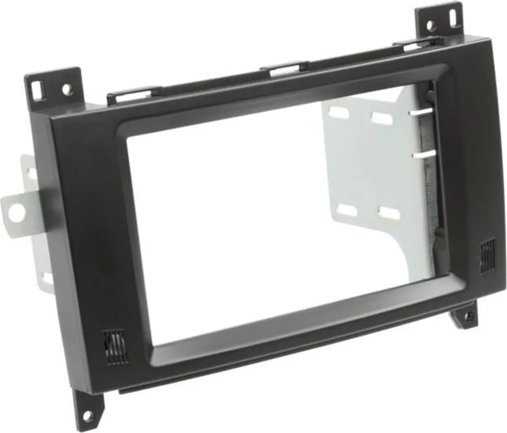 Adaptateur façade 2-DIN pour Mercedes Viano et Vito modèles 2006 à 2014