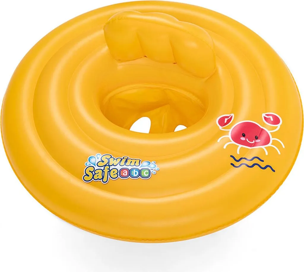 Siège Flottant Bébé Antibasculement 76 cm Bestway 32050 Sécurisé