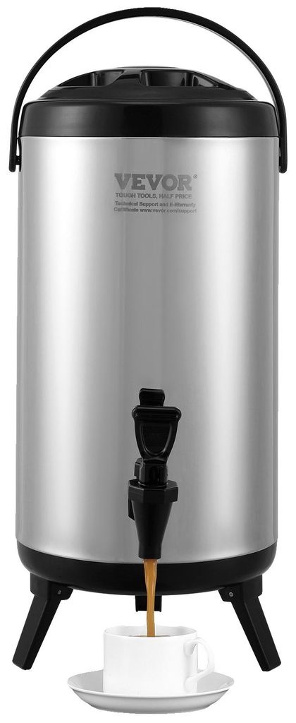 VEVOR Dispensador de bebidas frías y calientes, dispensador Imagen del producto 