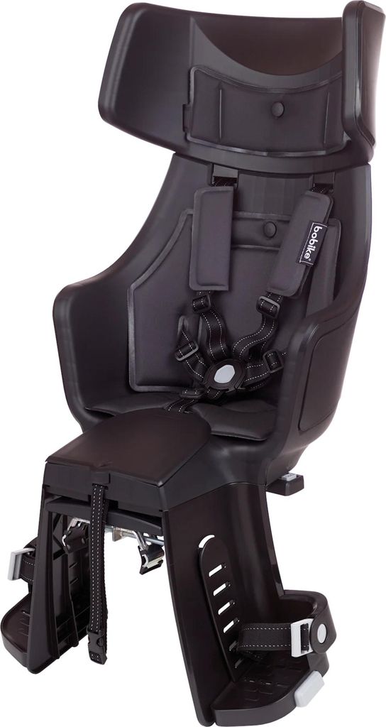 Fahrradsitz für den Gepäckträger Tour Plus - Urban black / Produktbild 