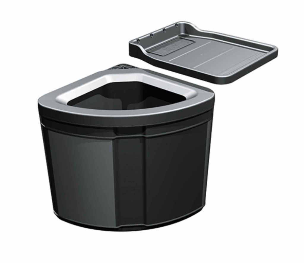 Franke Pivot 34 L 2 cestello/i Nero, Grigio Immagine del prodotto 