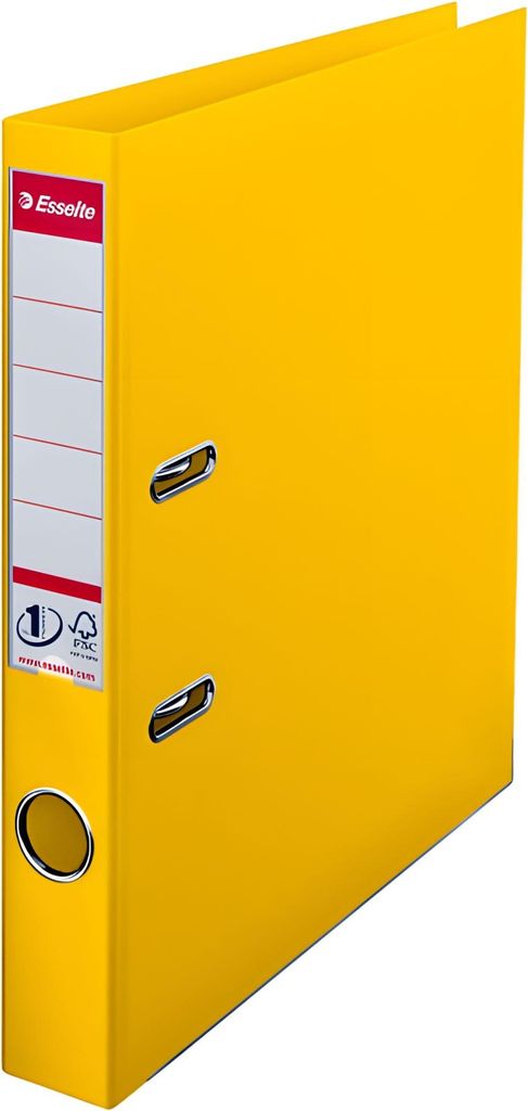 Esselte No.1 POWER Ordner intensiv-gelb Kunststoff 5,0 cm DIN A4