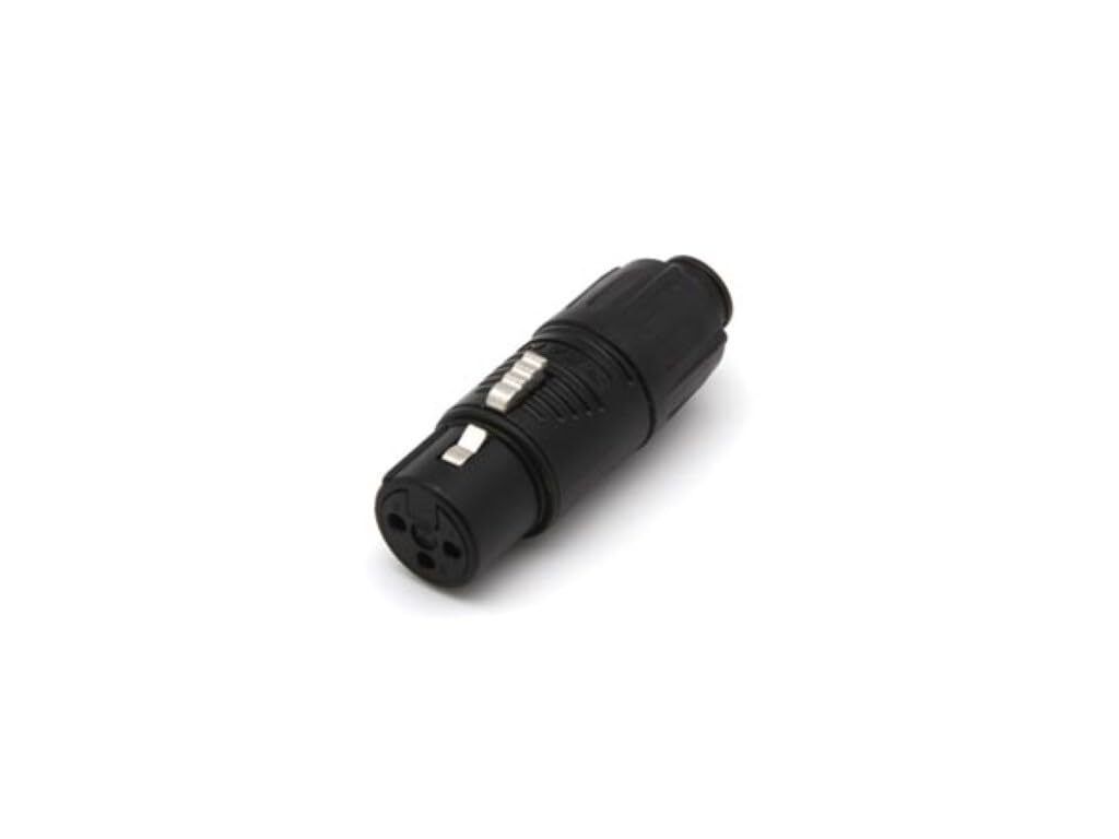 Rean by Neutrik REAN - XLR-BUCHSE AUF STECKER - SCHWARZ