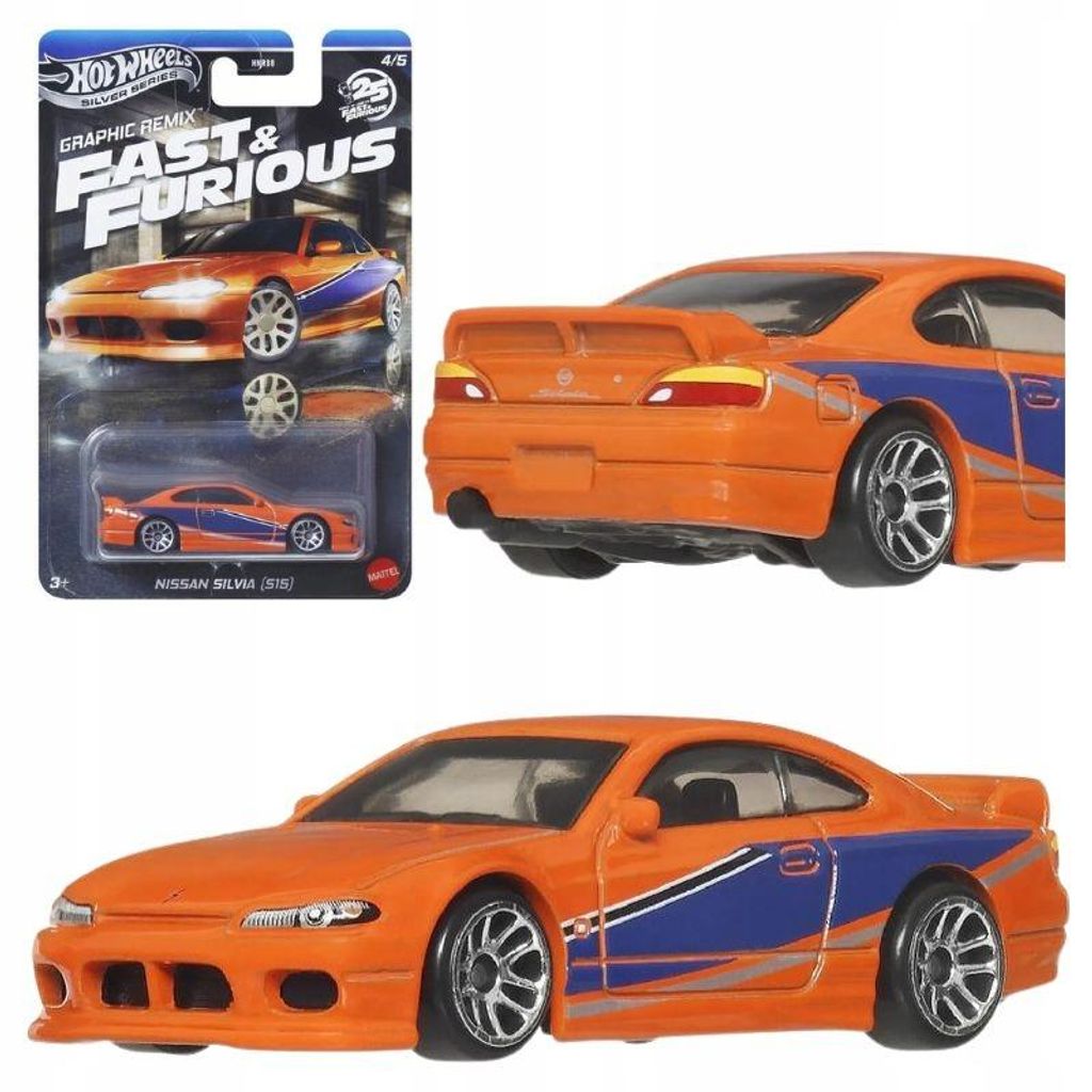 Hot Wheels Fast & Furious JBY48, Auto, 3 anni/anni, Immagine del prodotto 