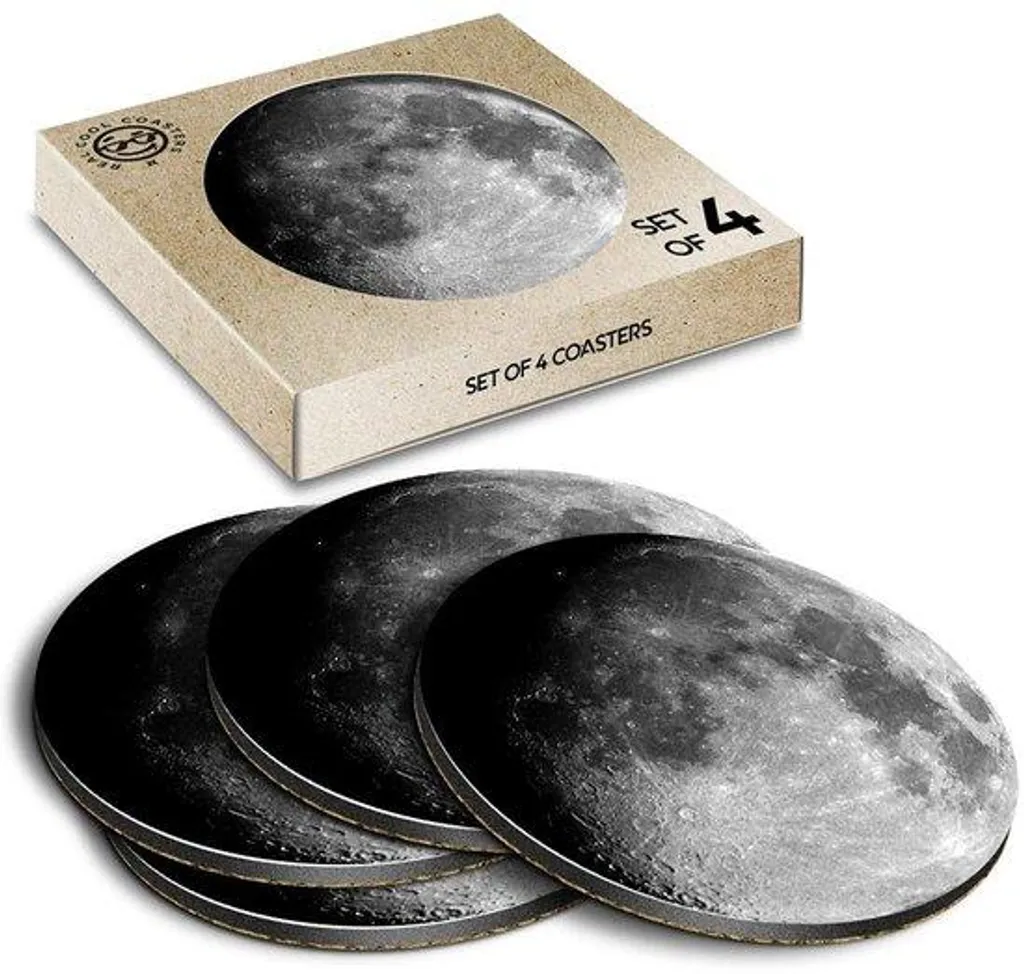Finies les taches sur la table avec les dessous-de-verre liège NASA