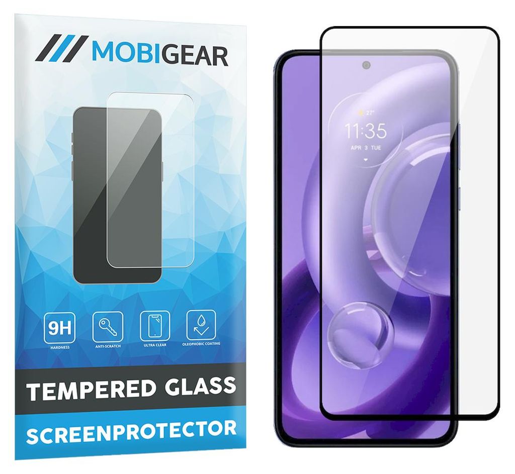 Mobigear Premium Displayschutzfolie für Motorola Edge 30 Produktbild 