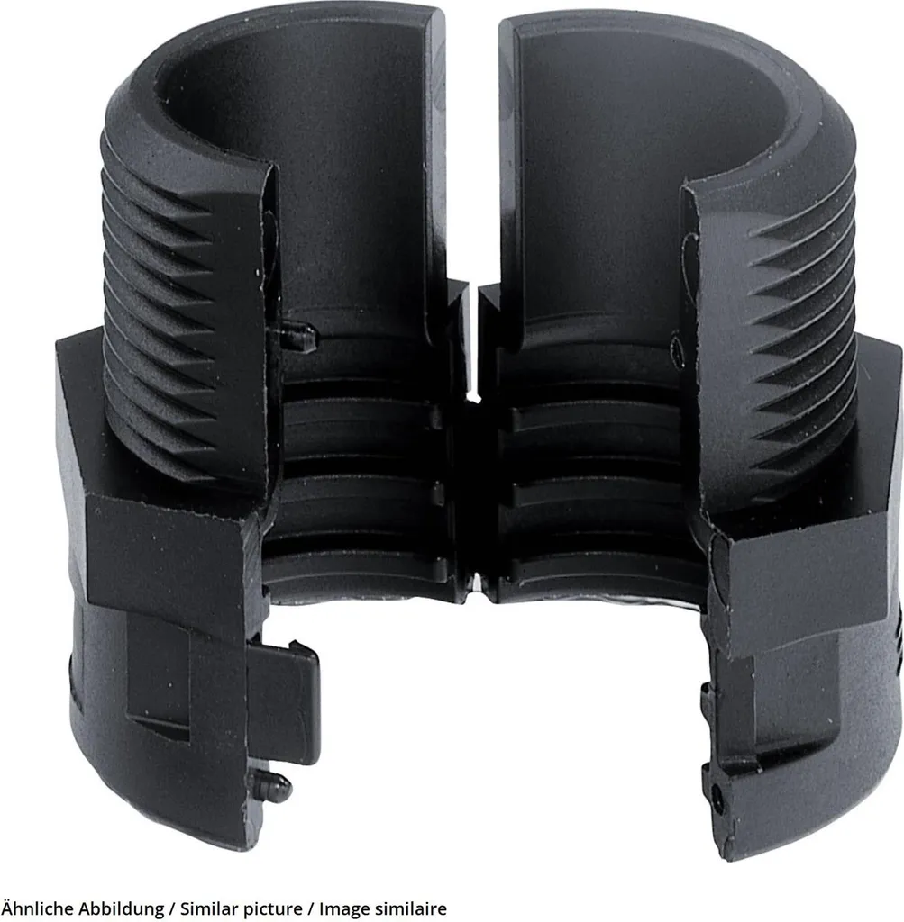 Gaine Silvyn Split Cov 20 M25X1,5 Bk robuste et résistante aux UV noir