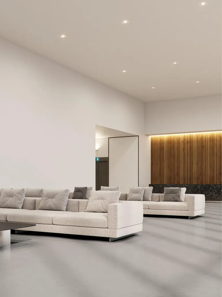 Éclairage LED Plafond 40W pour Salon et Bureau Design Blanc Mat 4100K - 4