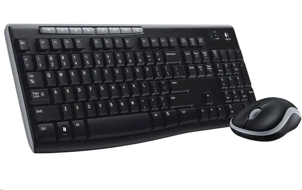Pack Logitech MK270 Wireless Combo Touches Multimédia et Longue Portée