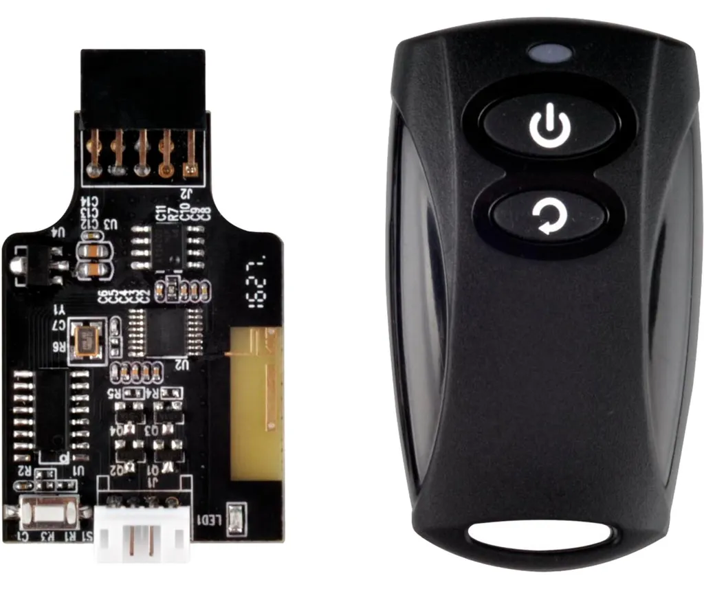 SilverStone ES02-USB Télécommande PC RF sans Fil Bouton-poussoir - 2