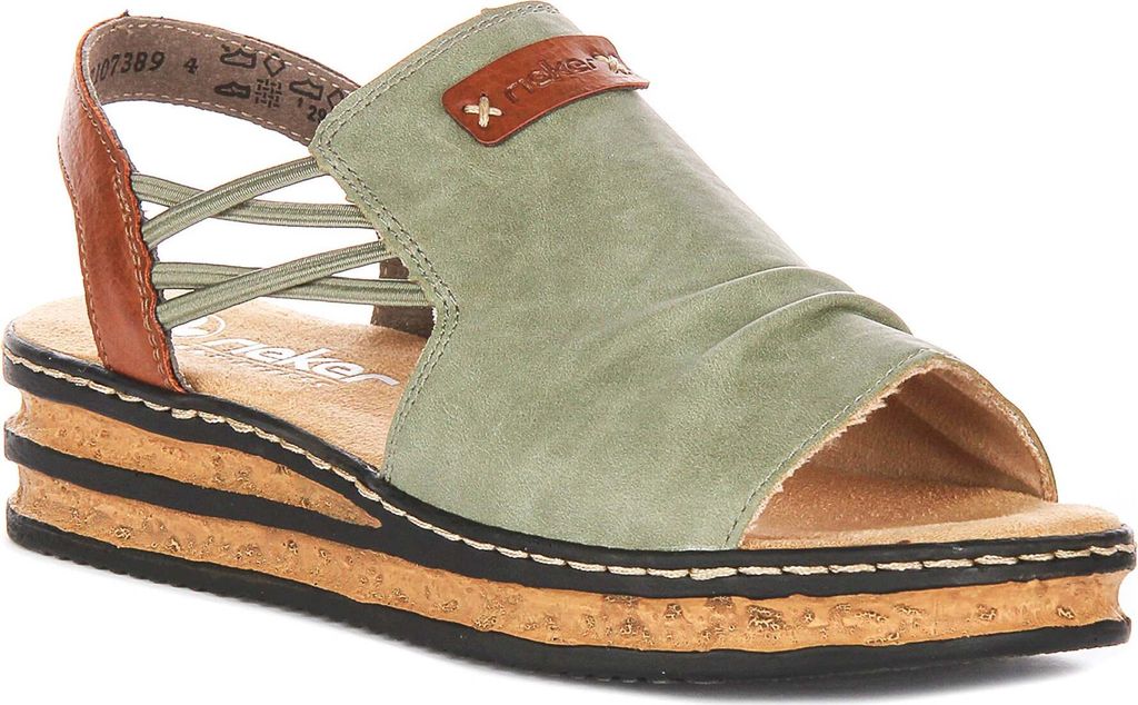 Rieker 62962-52 in Grün für Damen – 5 UK - 38 EU - 7 US / Produktbild 
