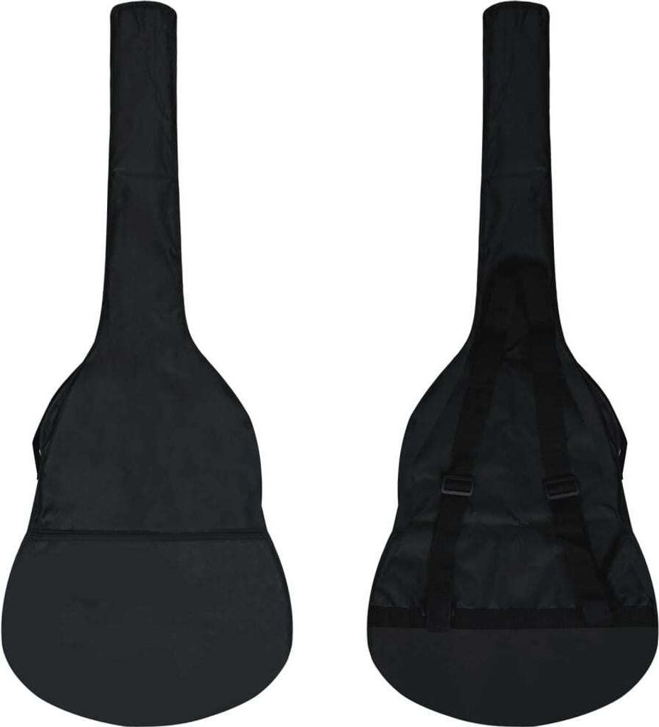 "Winter Sale" Akustikgitarren - Schwarz 8-tlg. Klassikgitarren-Set für Anfänger Schwarz 3/4 36" DE3716385
