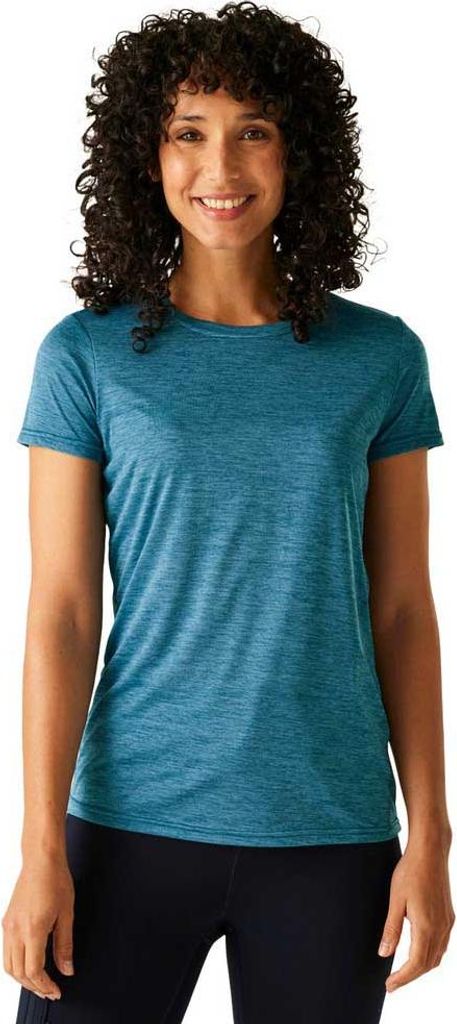 Regatta Fingal Edition Kurzarm-t-shirt Blau 24 Frau Blau 24