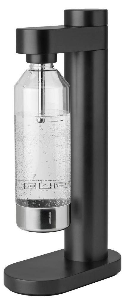 Stelton - Spumantizzatore Brus, nero metallizzato Immagine del prodotto 