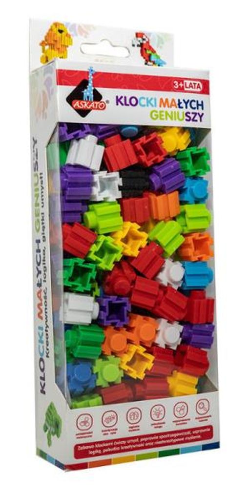 Kleine Genies Bauklötze - 160 Stück Set