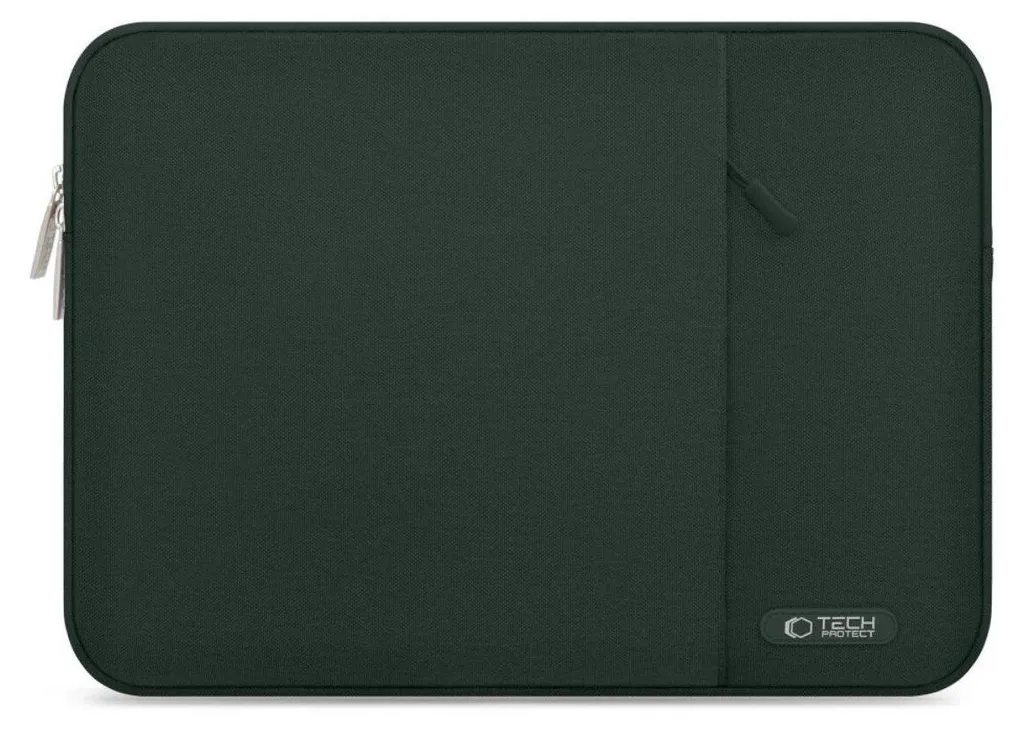 Tech-Protect Sleeve Laptop 15-16" Verde Notte - Protezione Shockproof