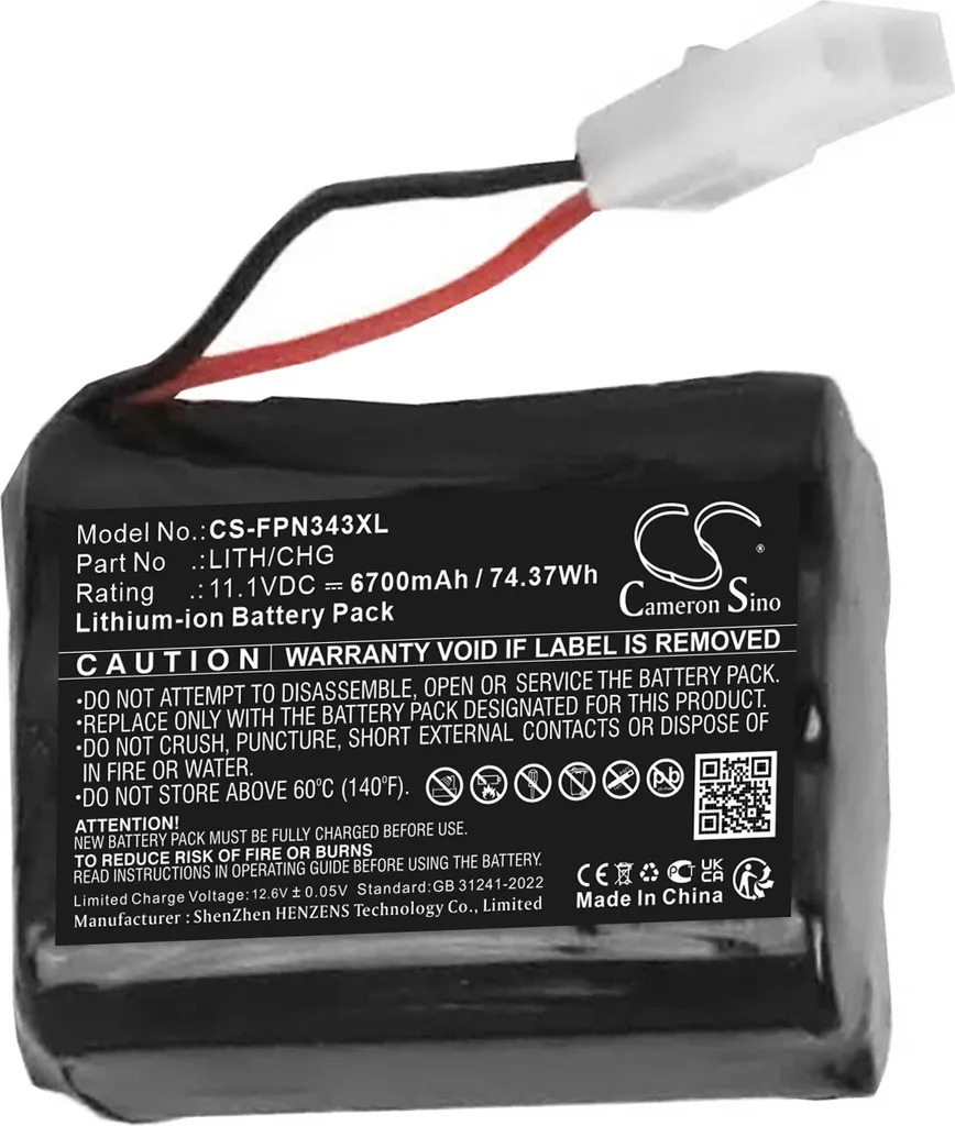 Batterie de Rechange pour Appeau Électronique Foxpro Hellcat et Shoc