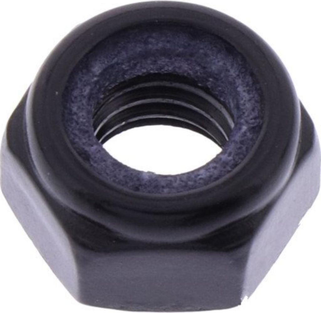 Mutter JMP Bolt M6x1,00mm Aluminium schwarz