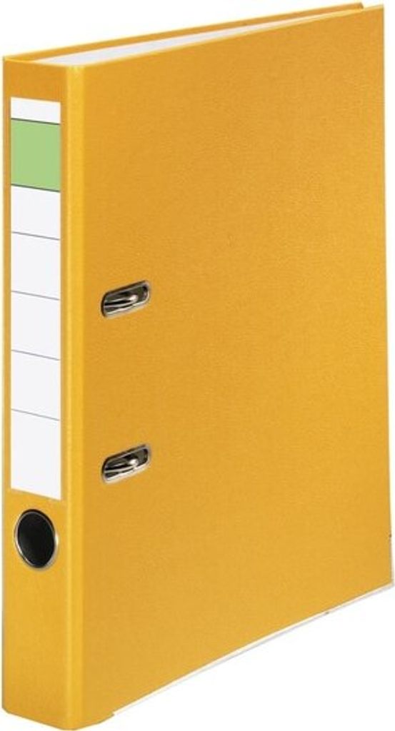 Falken Ordner DIN A4 verschiedene Farben und Modelle - Farbe gelb schmal