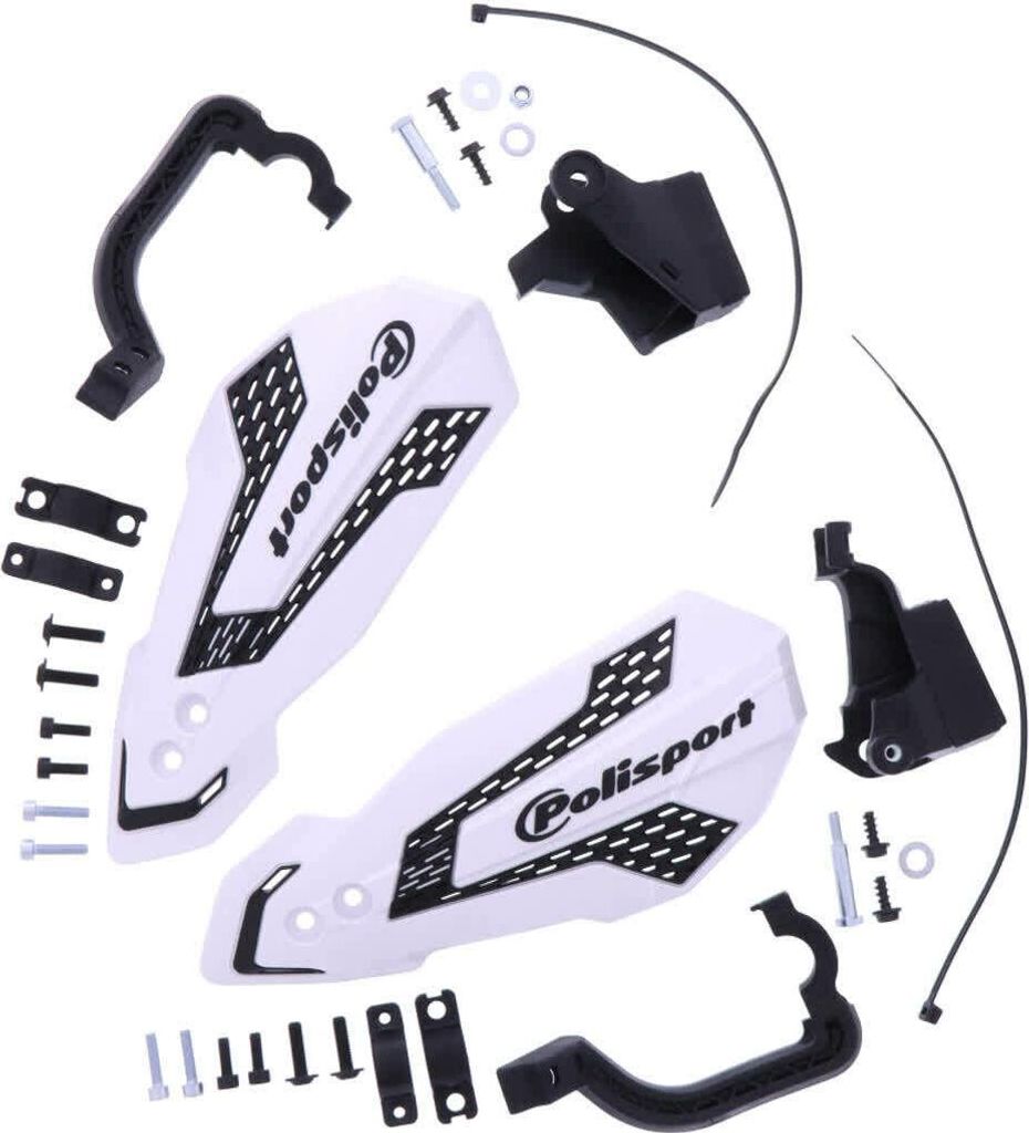 POLISPORT Mx Flow Handguards Weiß