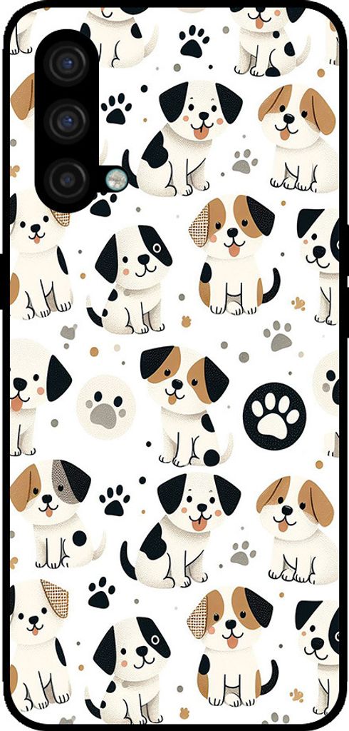Smartphonica Telefon Fall geeignet für OnePlus Nord CE mit Hund drucken - TPU zurück Abdeckung Fall Hund Design