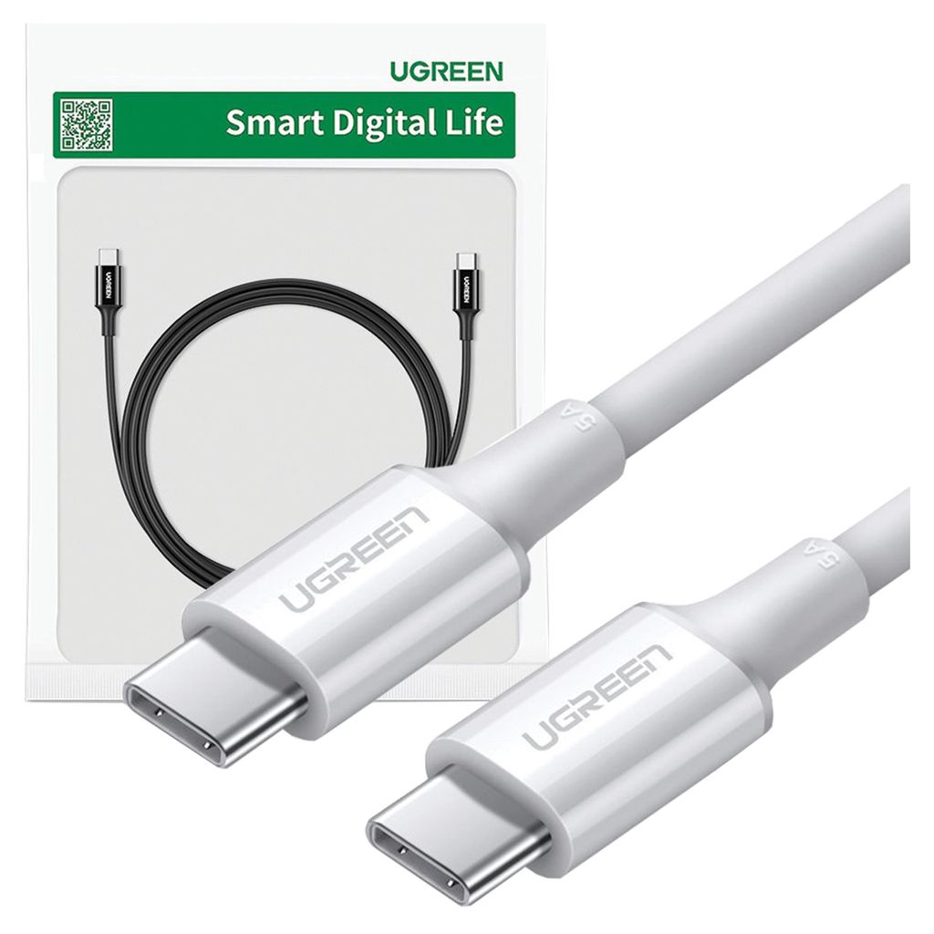Ugreen 60551, 1 meter, USB-C, USB-C, USB 2.0, 480 Mbit/s, Productafbeelding 