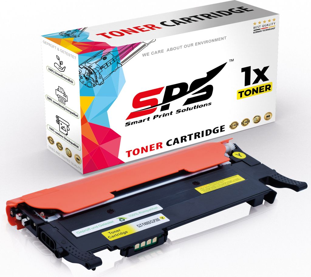 1x Toner Y406 CLT-Y406S Gelb kompatibel für Samsung Xpress C410