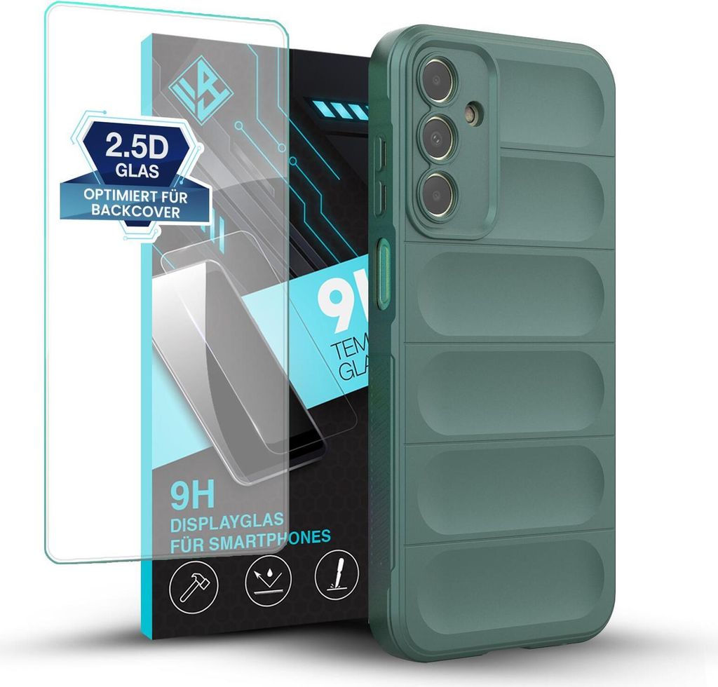 Handy Hülle für Samsung Galaxy A15 / A15 5G mit 9H Produktbild 