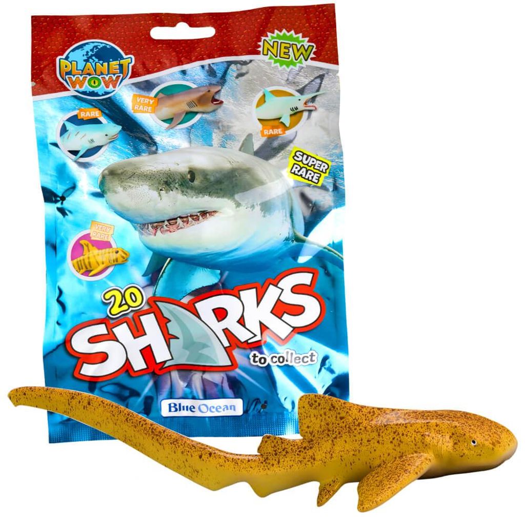 Blue Ocean Sharks Sammelfiguren 2026 - Planet Wow Hai - Figur 15. Zebrahai