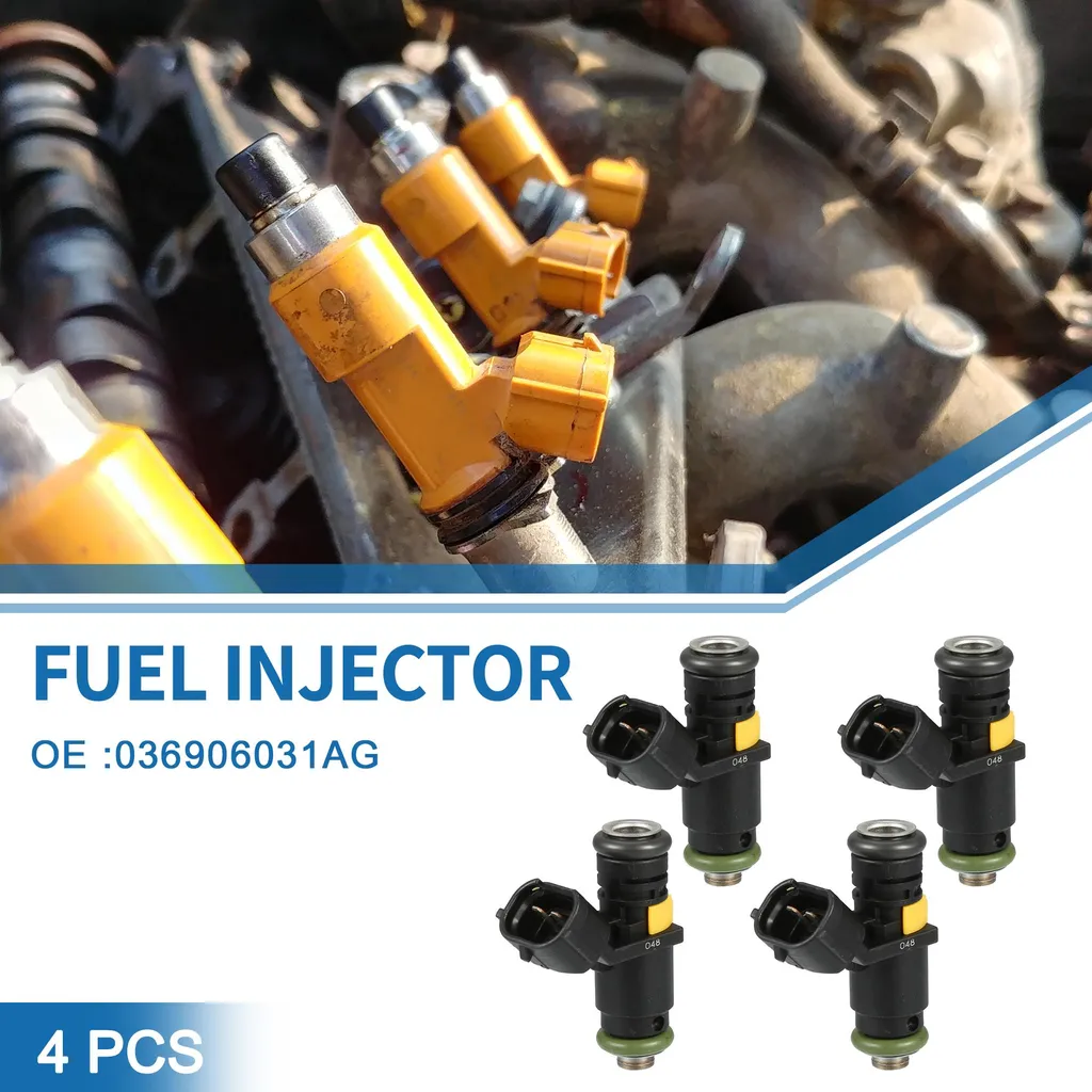 Quatre injecteurs essence 036906031AG haute précision pour VW Polo