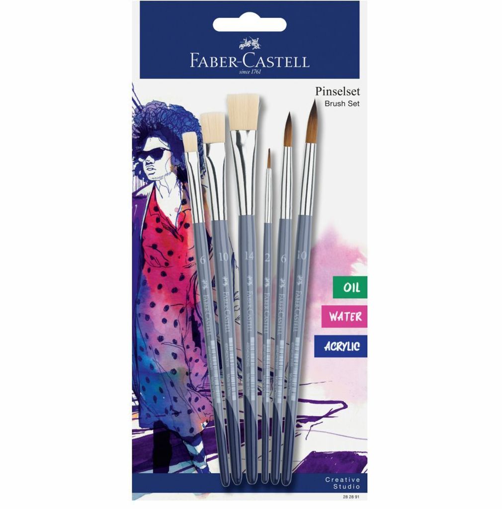 Faber-Castell Creative Studio Brush Set, Bürstenset, Produktbild 