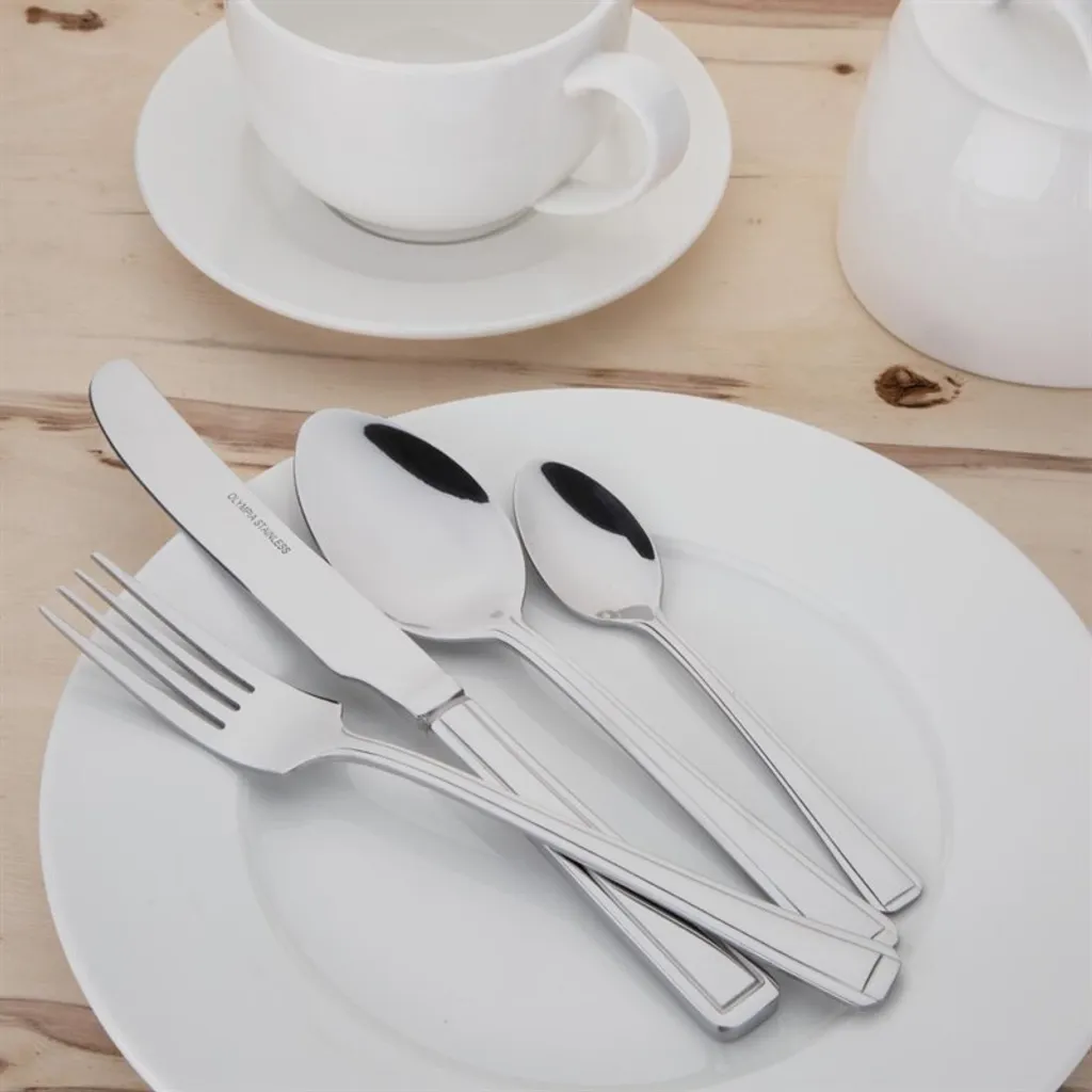 Coltelli Olympia Harley Pack 12 - Posate Catering Professionali 18/0 - 5