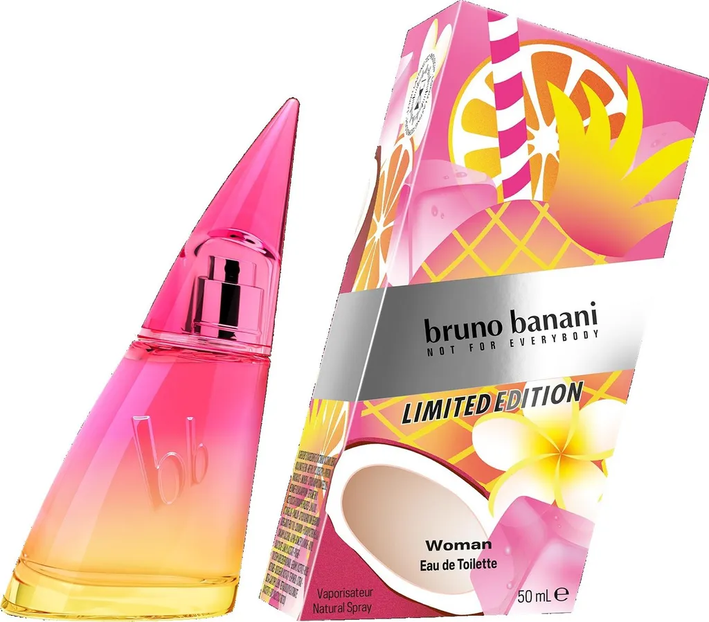Bruno Banani Femme Eau de Toilette 50ml - Un Parfum Tenace et Frais