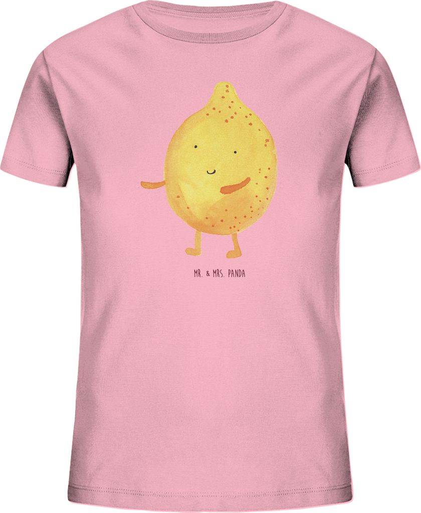 Mr. & Mrs. Panda Kleinkinder T-Shirt Beste Freunde Zitrone Produktbild 