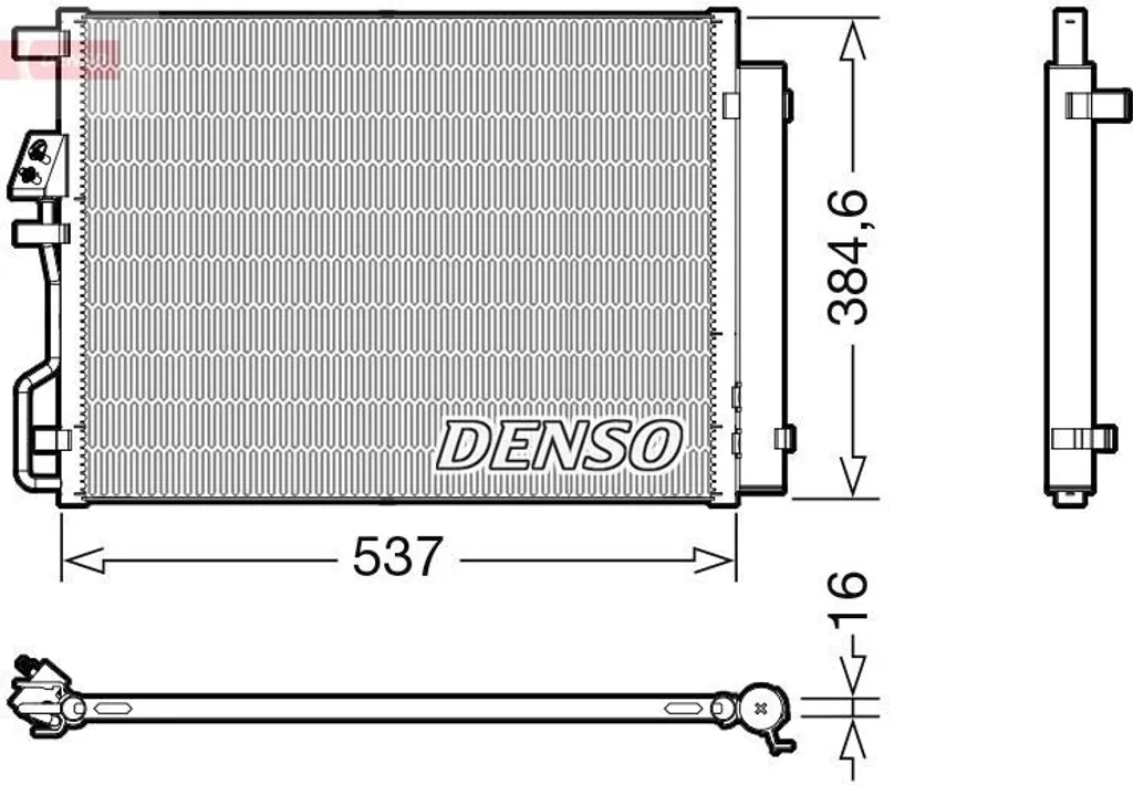 Réparer Fuite Clim Hyundai Tucson avec le Condenseur DENSO DCN41021
