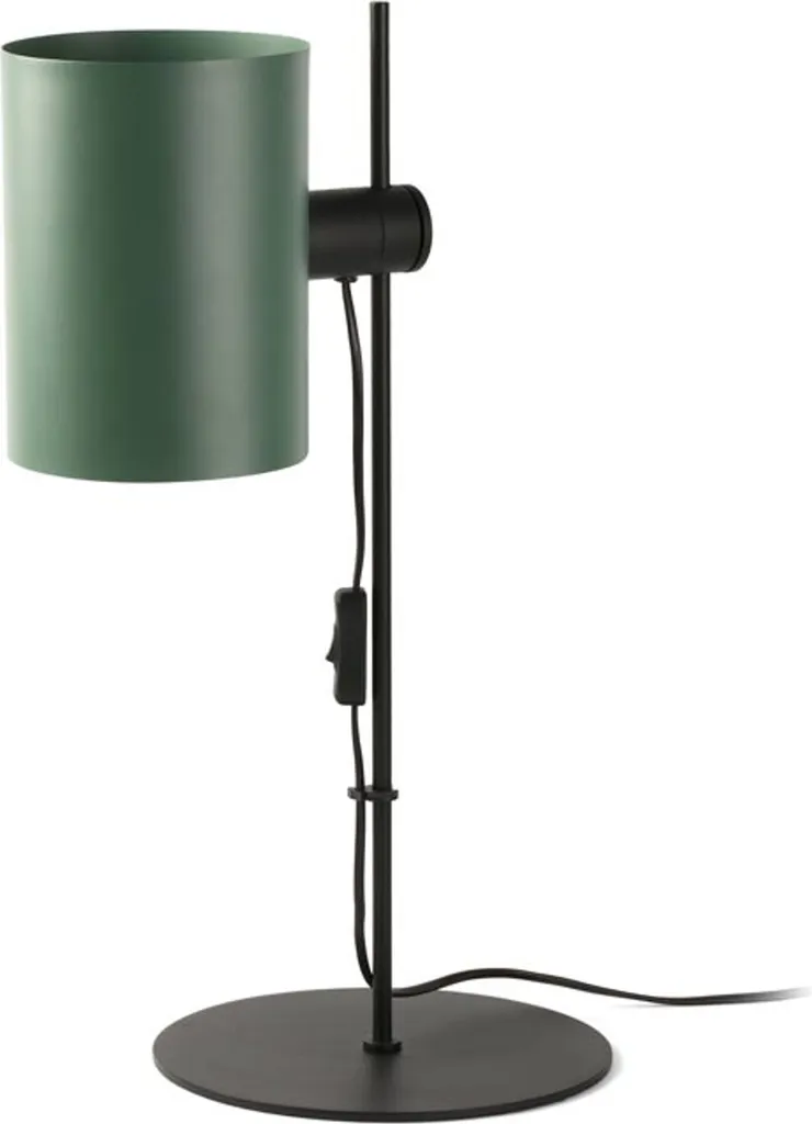 Lampe de table GUADALUPE 20033-81 éclairage anti-éblouissement noir vert