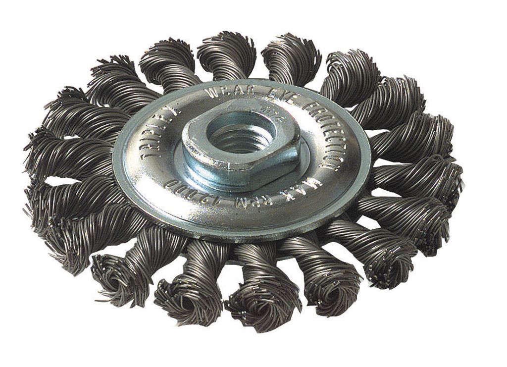 Brosse circulaire meuleuse pour métal TIVOLY, Diam.95 mm Image du produit 