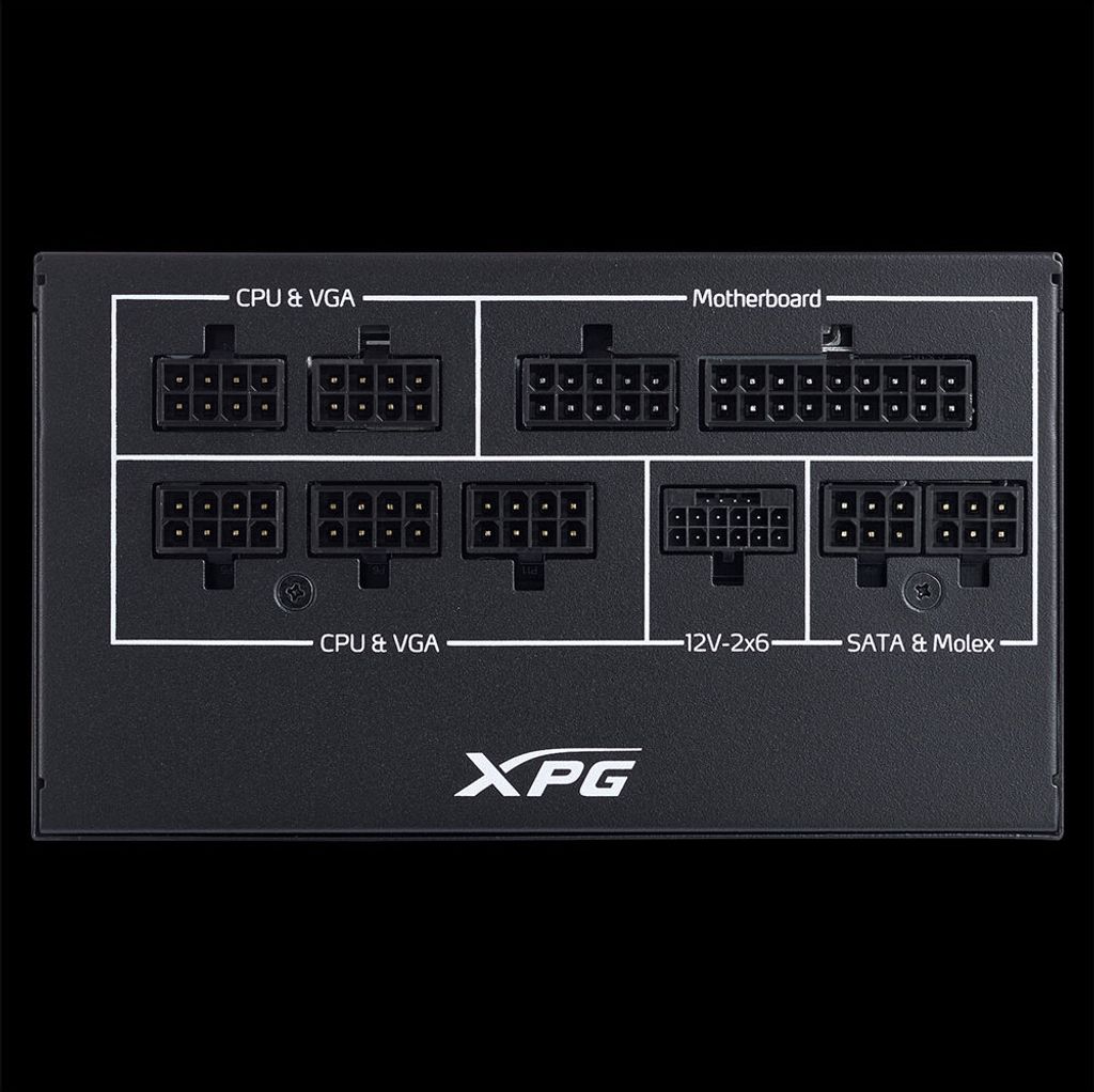 Xpg Core Reactor Ll Ve 650w 80 Plus Gold Modulares Netzteil Produktbild 3