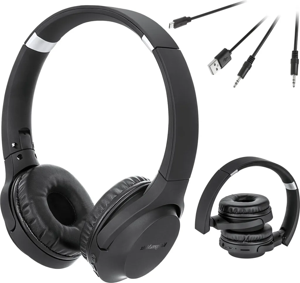 Casque audio Bluetooth KM0629 Wave 2 avec micro intégré et son Stéréo - 9
