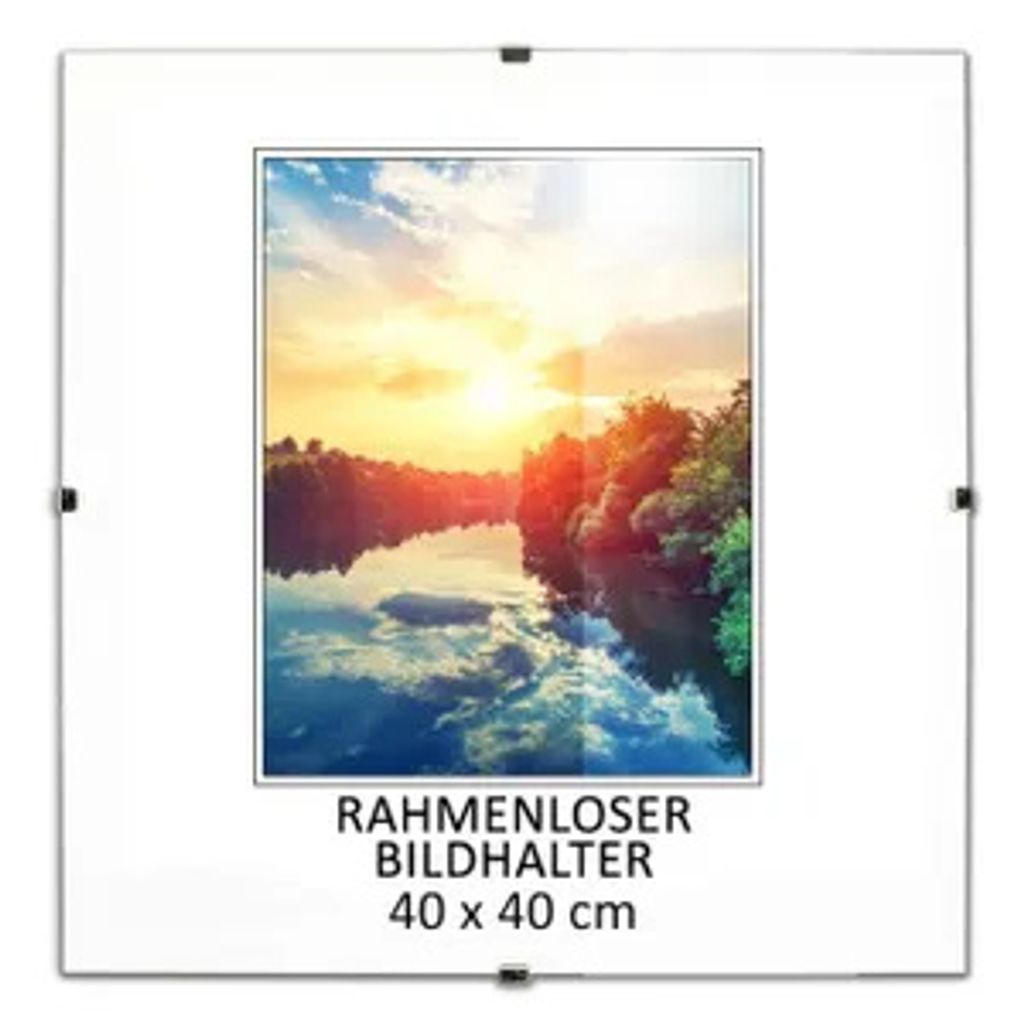 MG Design, rámeček na fotografie 40 x 40 cm – rámeček bez Obrázek produktu 