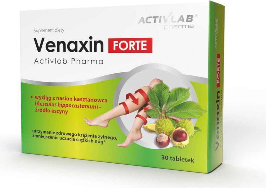 Activlab Pharma Venaxin FORTE – Unterstützt Gesunde Produktbild 