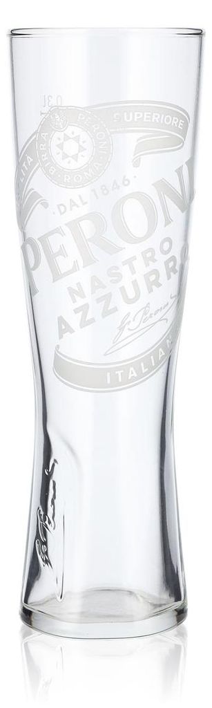 Peroni Bier Glas 0,3l Pokalglas "Nastro Azzuro" Signature Produktbild 