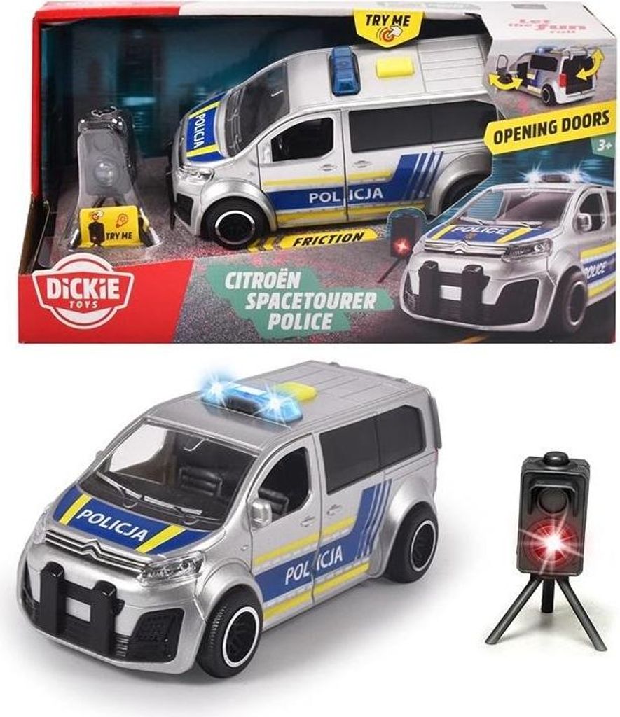SIMBA Dickie SOS Citroen polizia cont. 371-3015 Immagine del prodotto 