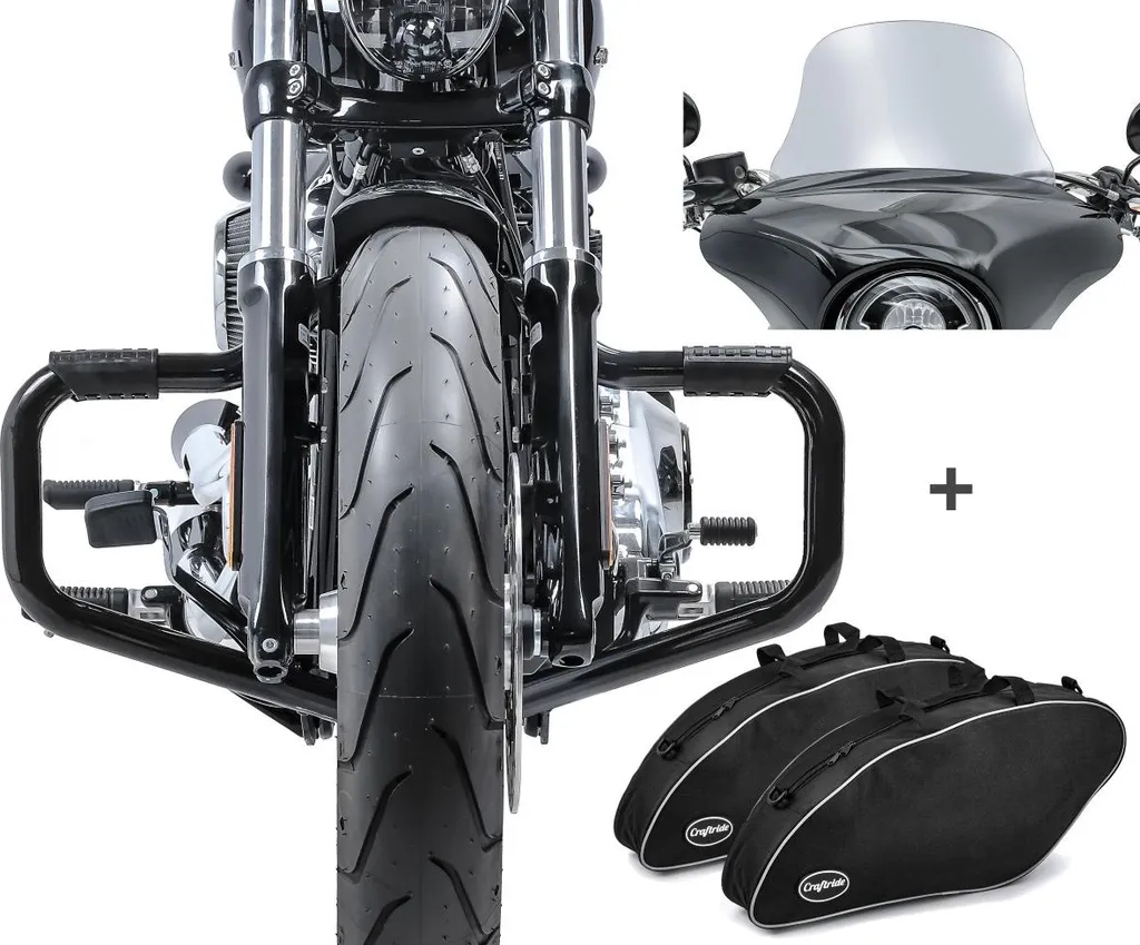 Kit Pare-chocs et Poches Intérieures Sportglide 18-25 Harley Davidson